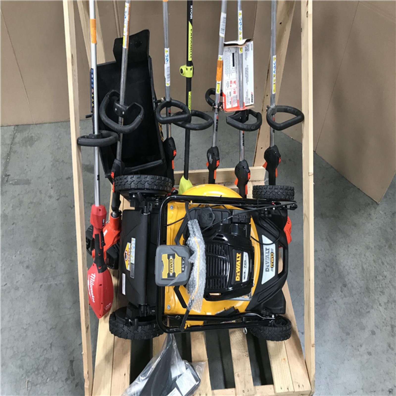 CALIFORNIA AS-IS OUTDOOR POWER EQUIPMENT