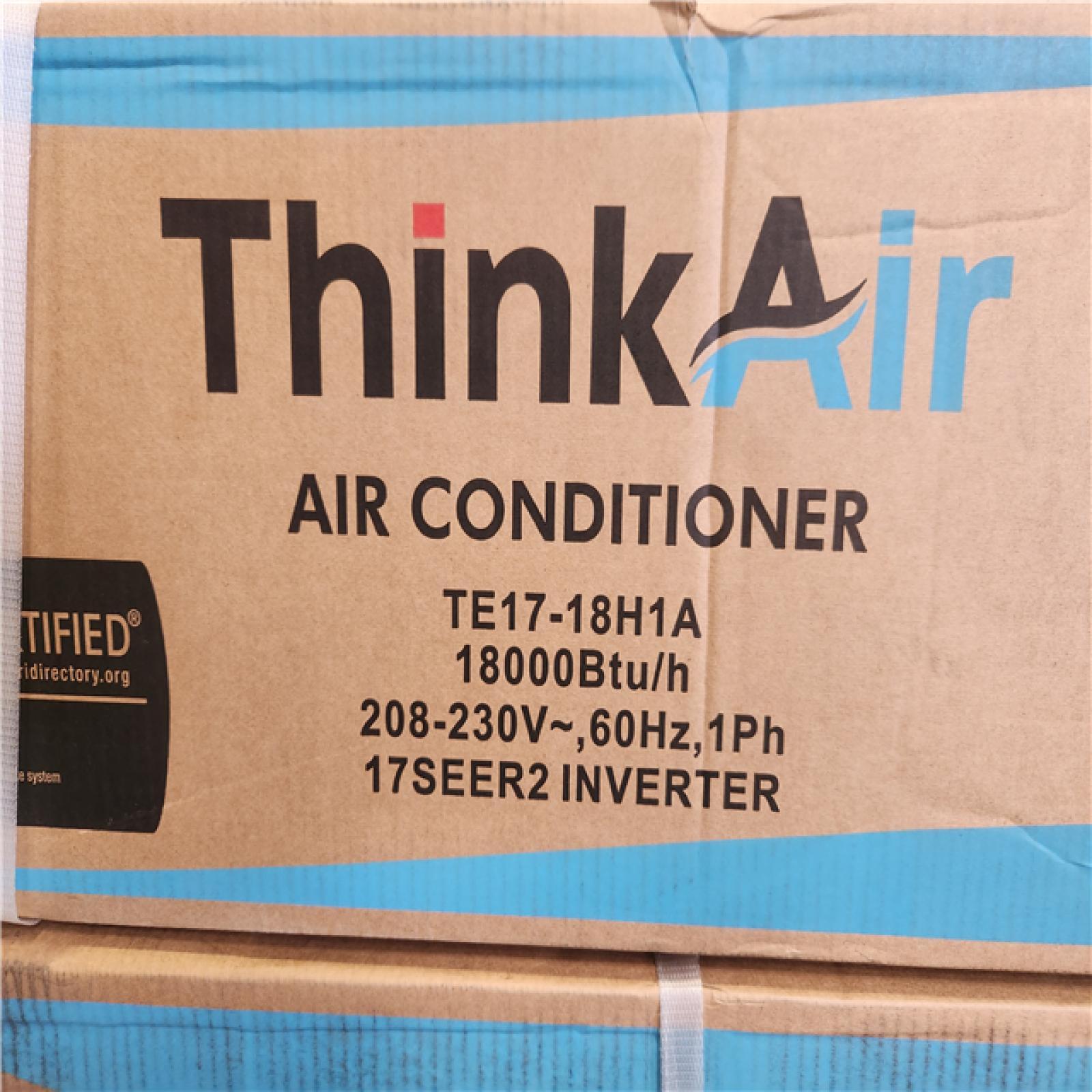 Phoenix NEW ThinkAir 18 000 BTU 17 SEER2  230-Volt  1000 sq. ft. Inverter Ductless Mini Split AC w/ Heat Pump  wi-fi  1.5 Ton  16 ft. Lineset