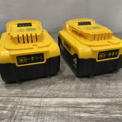AS-IS DEWALT 20V MAX Premium Lithium-Ion 4.0Ah Battery Pack (2 Pack)