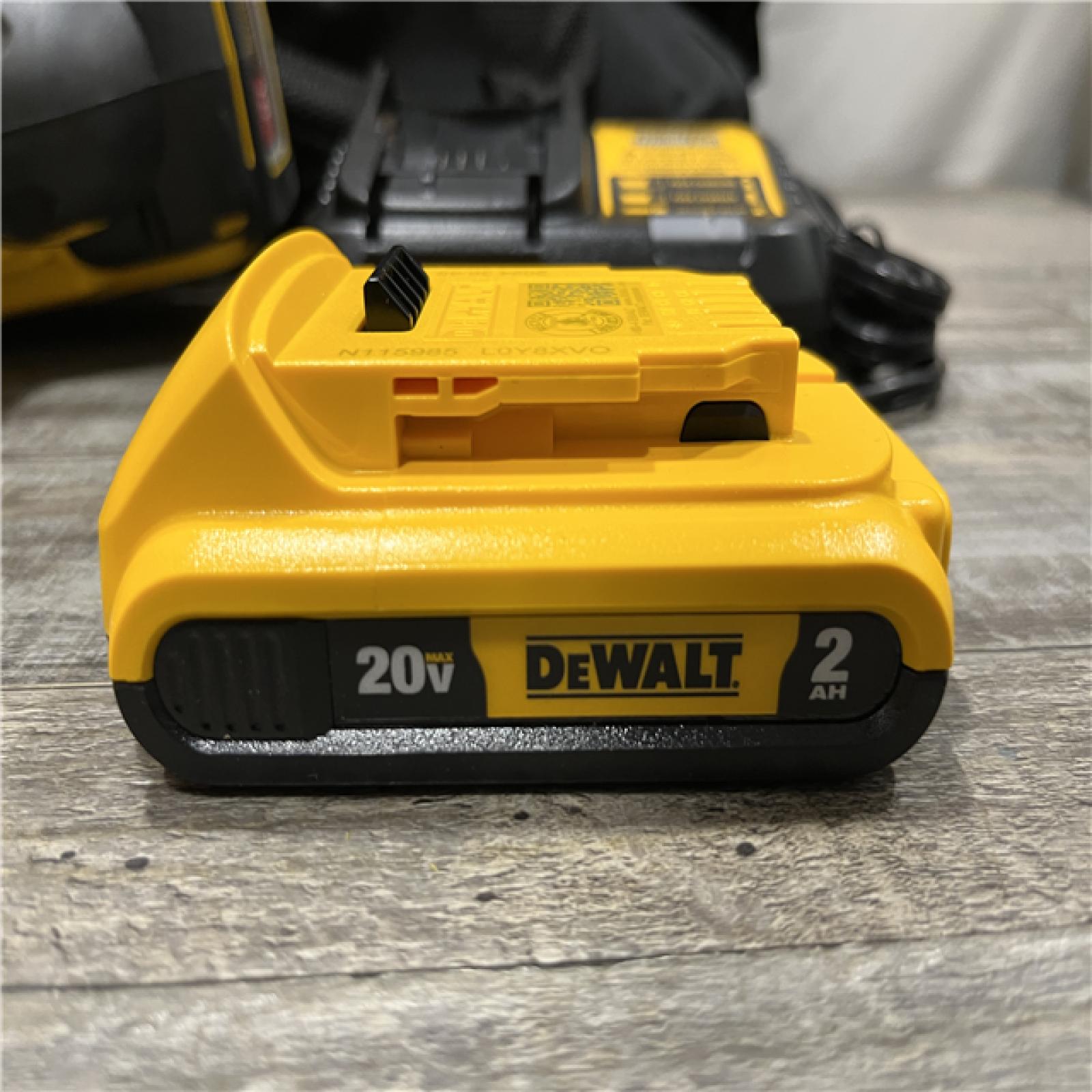 AS-IS DEWALT 20V MAX XR Lithium-Ion Cordless 18-Gauge Narrow Crown Stapler Kit