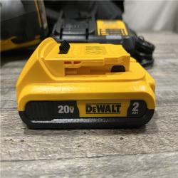 AS-IS DEWALT 20V MAX XR Lithium-Ion Cordless 18-Gauge Narrow Crown Stapler Kit