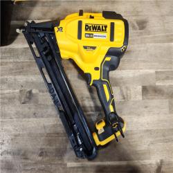 HOUSTON LOCATION - AS-IS DEWALT 20V MAX XR 15 Ga. Cordless 34 Deg Nailer 20 V