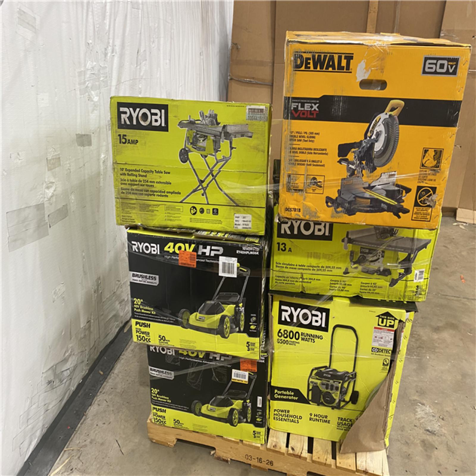 Houston Location - AS-IS Tool Pallet
