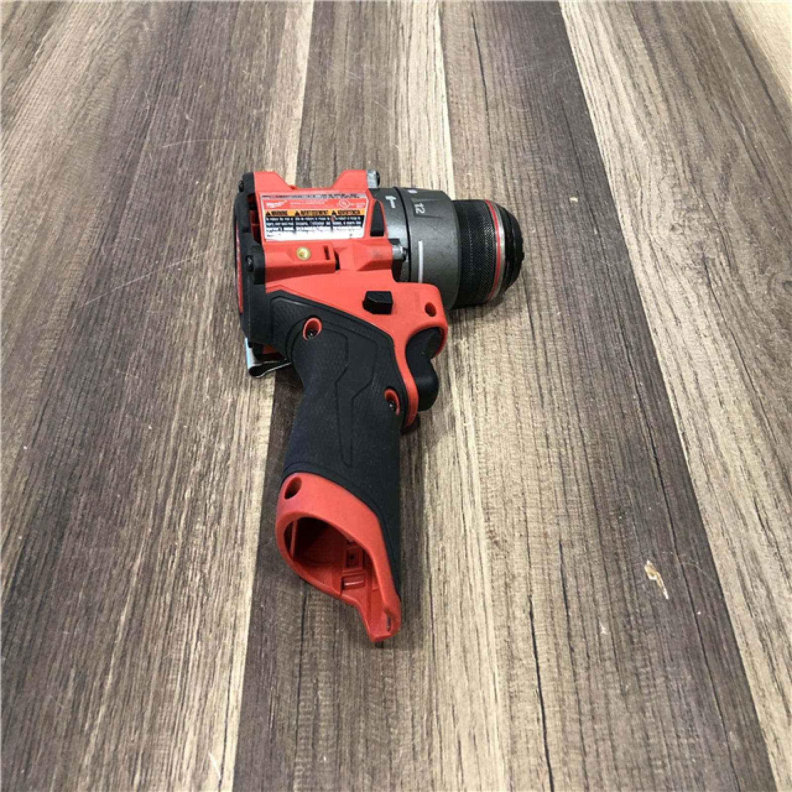 AS-IS Milwaukee FUEL 12V Lithium-Ion Brushless Cordless 1/2 in. Hammer Drill (Tool-Only)