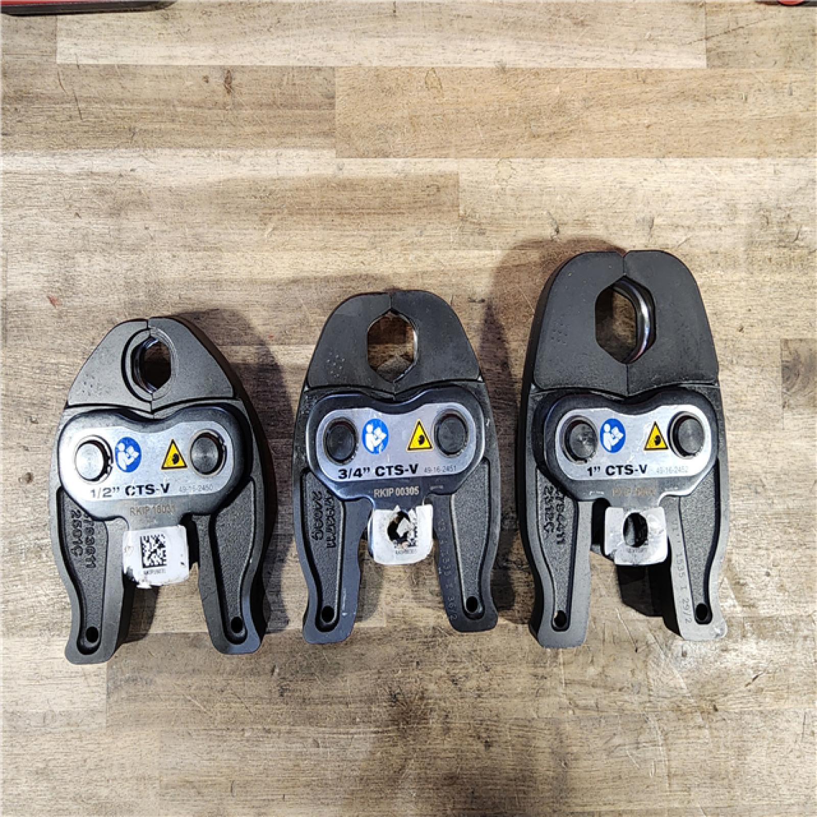 HOUSTON LOCATION - AS-IS M12 12-Volt Lithium-Ion Force Logic Cordless Press Tool Kit (3 Jaws Included) with Two 1.5 Ah Battery and Hard Case