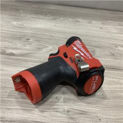 AS-IS Milwaukee FUEL 12V Lithium-Ion Brushless Cordless 1/4 in. Hex Impact Driver (Tool-Only)