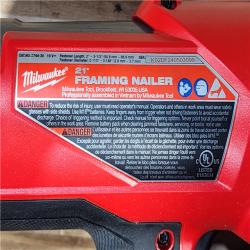 HOUSTON LOCATION - AS-IS (APPEARS LIKE NEW) Milwaukee FUEL 3-1/2 in. 18-Volt 21-Degree Lithium-Ion Brushless Cordless Framing Nailer (Tool-Only)