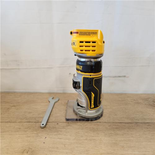 AS-IS- DEWALT 20V MAX XR Lithium-Ion Brushless Cordless Compact Router (Tool Only)