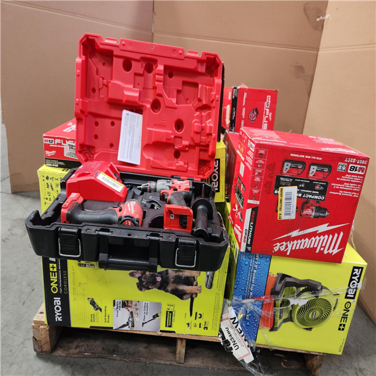 CALIFORNIA AS-IS TOOL PALLET