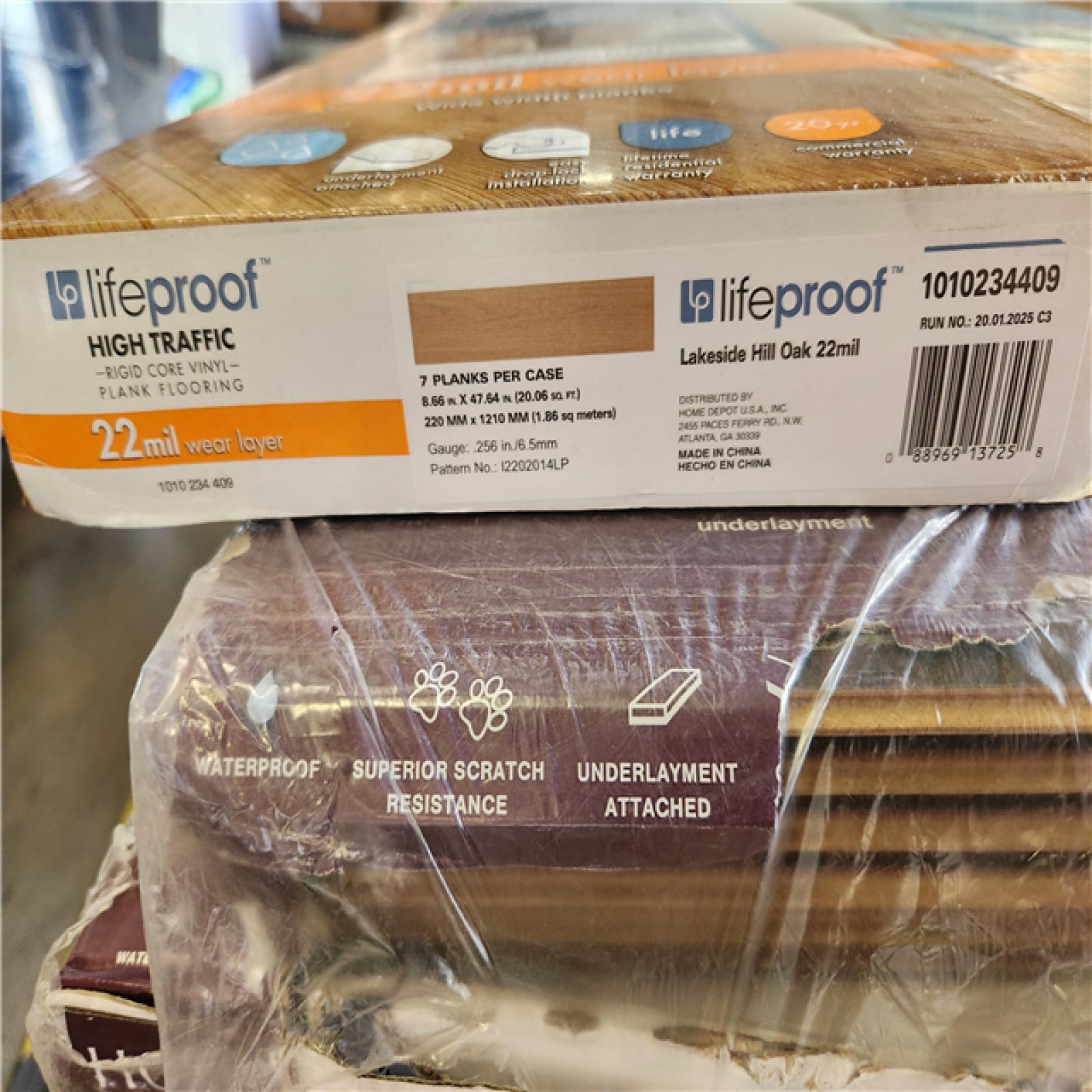 Phoenix AS-IS Mixed Flooring Pallet (20 Boxes)