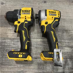 AS-IS DEWALT ATOMIC 20-Volt MAX Lithium-Ion Cordless Combo Kit