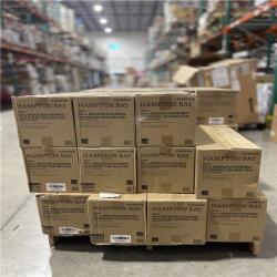 DALLAS LOCATION- Mena 54 in. White Color Changing Integrated LED Indoor/Outdoor Matte White Ceiling Fan PALLET (23 UNITS)