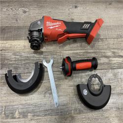 AS-IS Milwaukee FUEL 18V Lithium-Ion Brushless Cordless 4-1/2 in./5 in. Grinder with Variable Speed & Paddle Switch (Tool-Only)