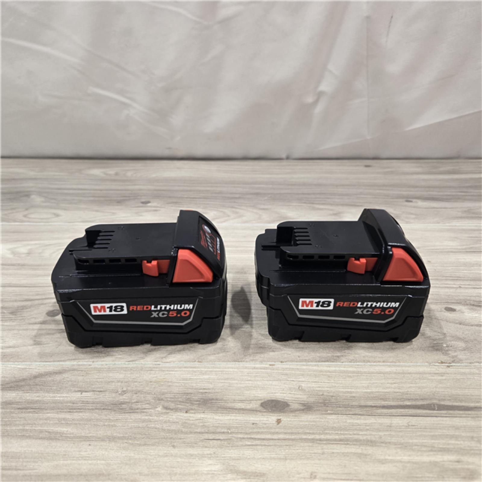 AS-IS Milwaukee M18 18-Volt Lithium-Ion XC Starter Kit