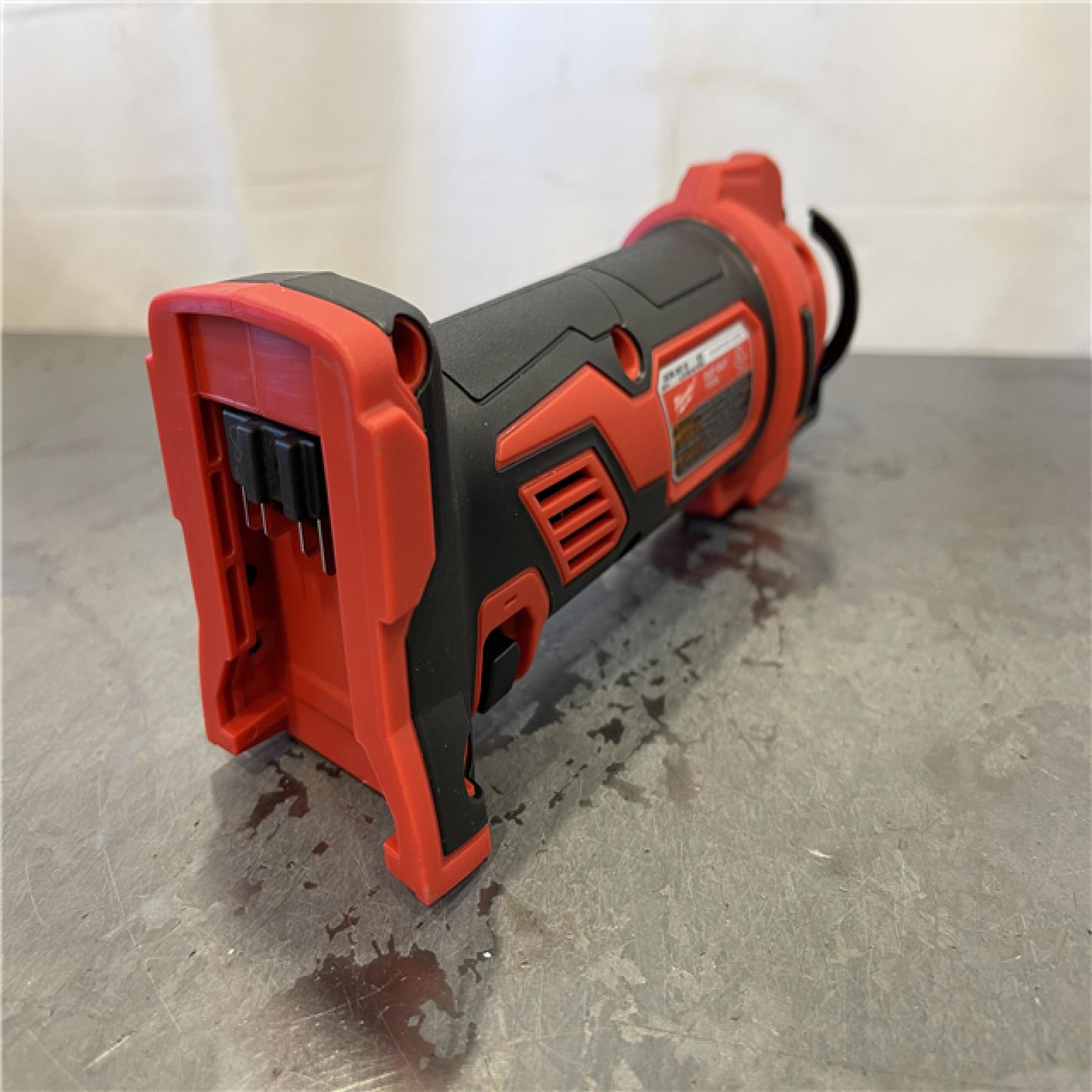AS-IS - Milwaukee M18 18V Lithium-Ion Cordless Drywall Cut Out Rotary Tool