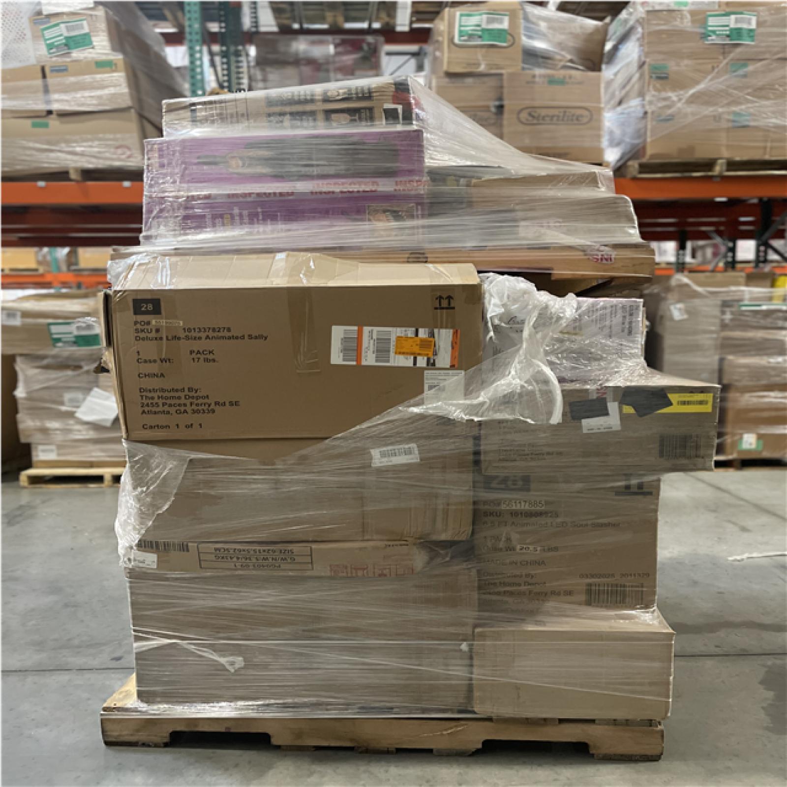 DALLAS LOCATION- AS-IS Mixed Holiday Pallet