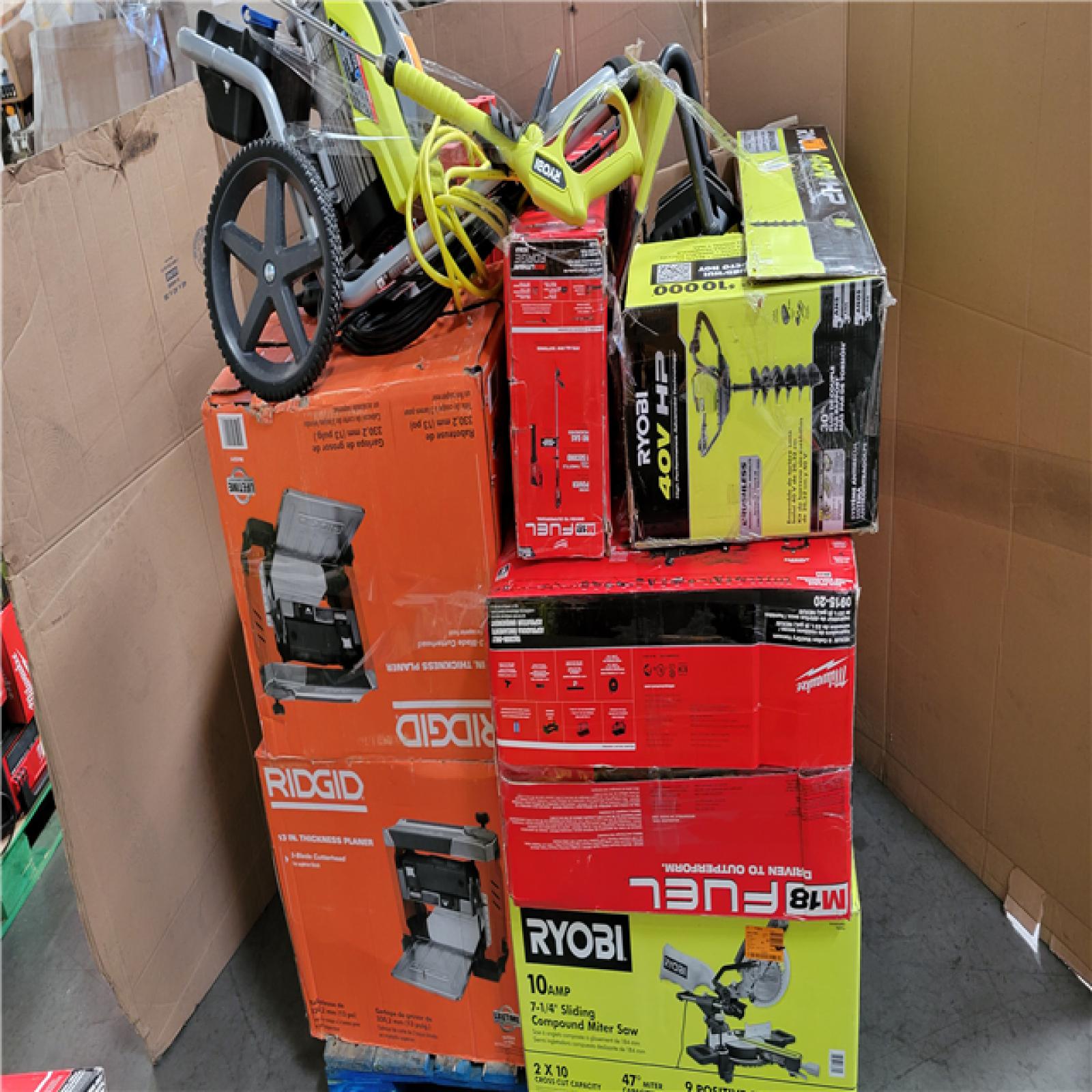 CALIFORNIA AS-IS TOOL PALLET