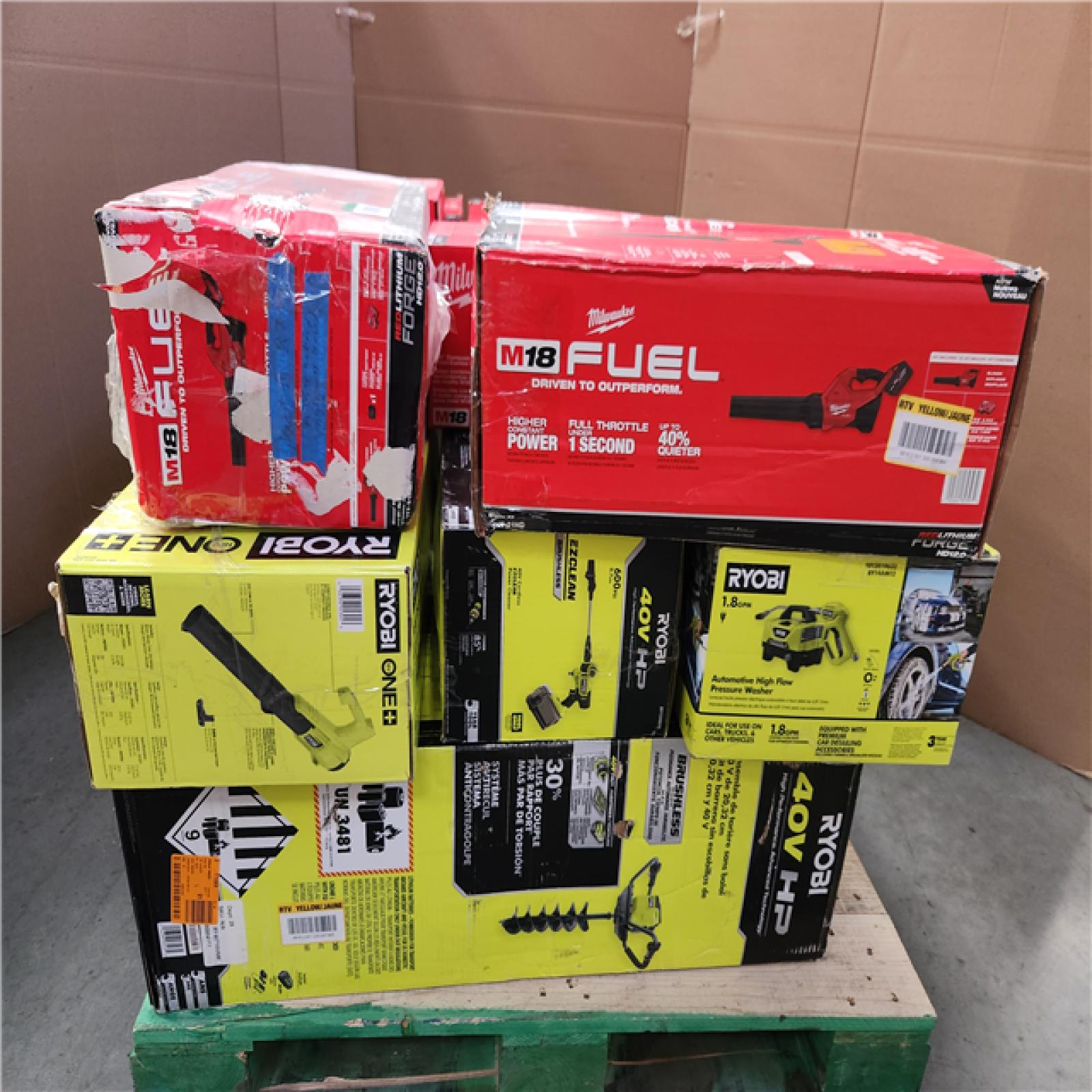 CALIFORNIA AS-IS TOOL PALLET