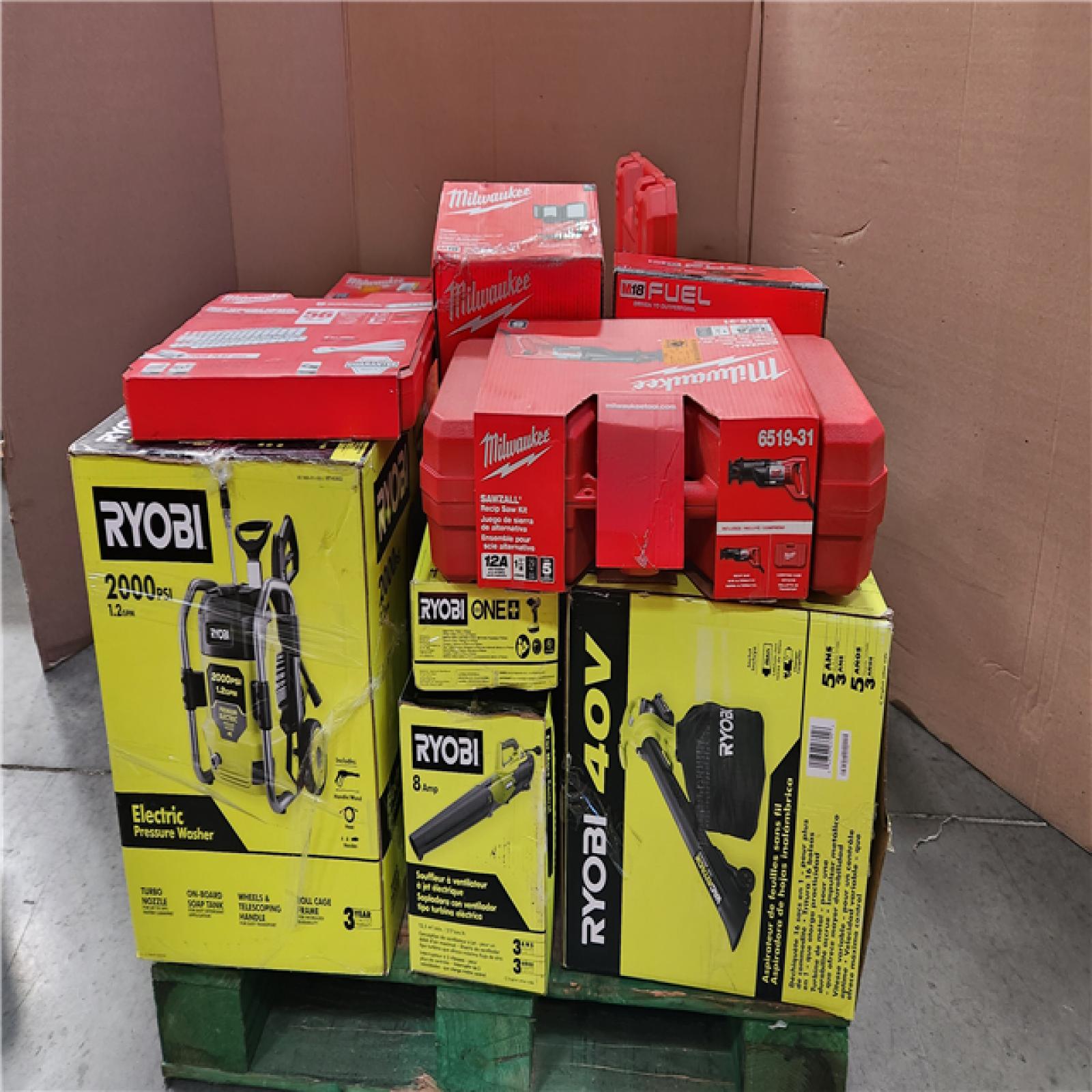 CALIFORNIA AS-IS TOOL PALLET