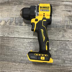 AS-IS DEWALT Atomic 20V Lithium-Ion Cordless Compact 1/2 in. Drill/Driver Kit
