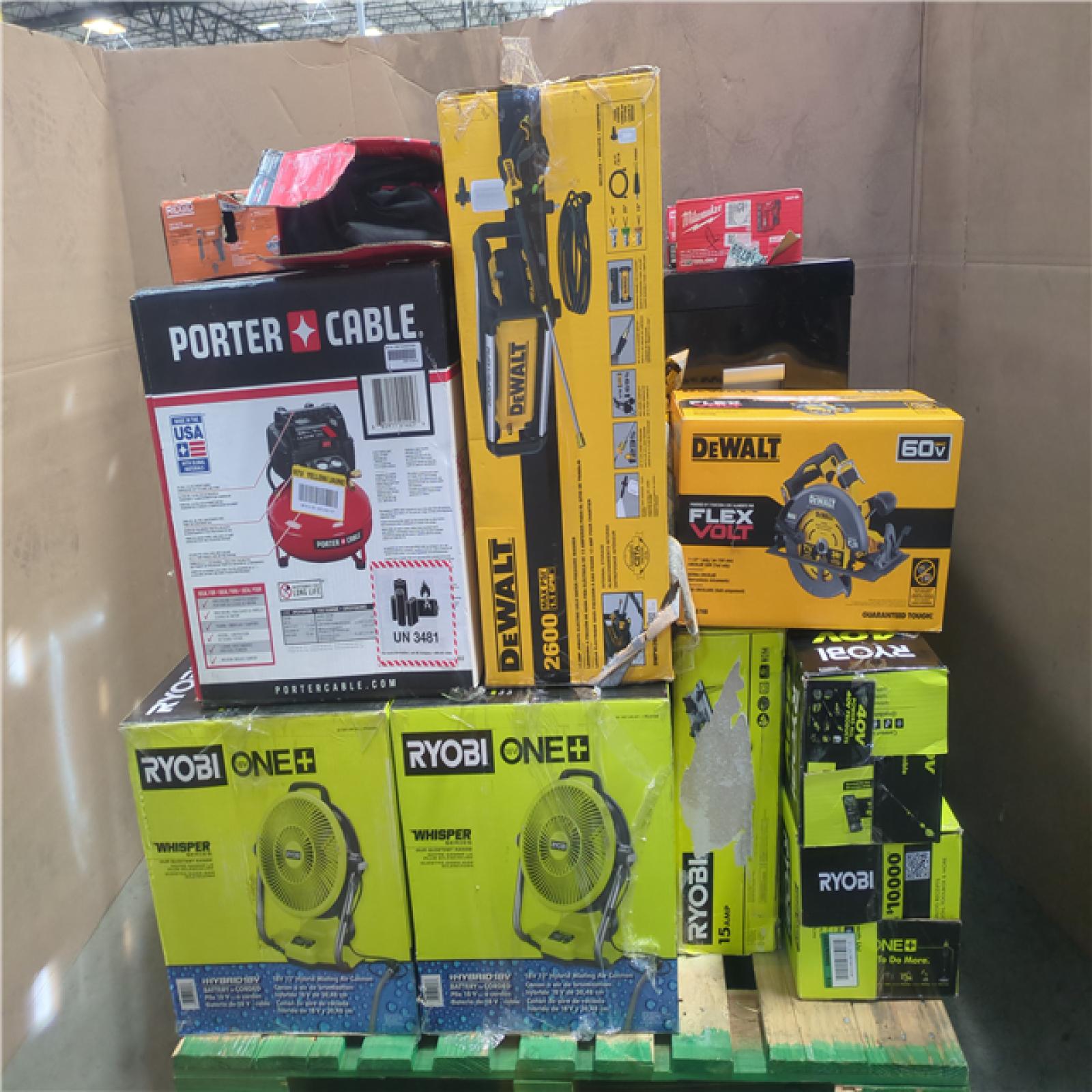 CALIFORNIA AS-IS TOOL PALLET