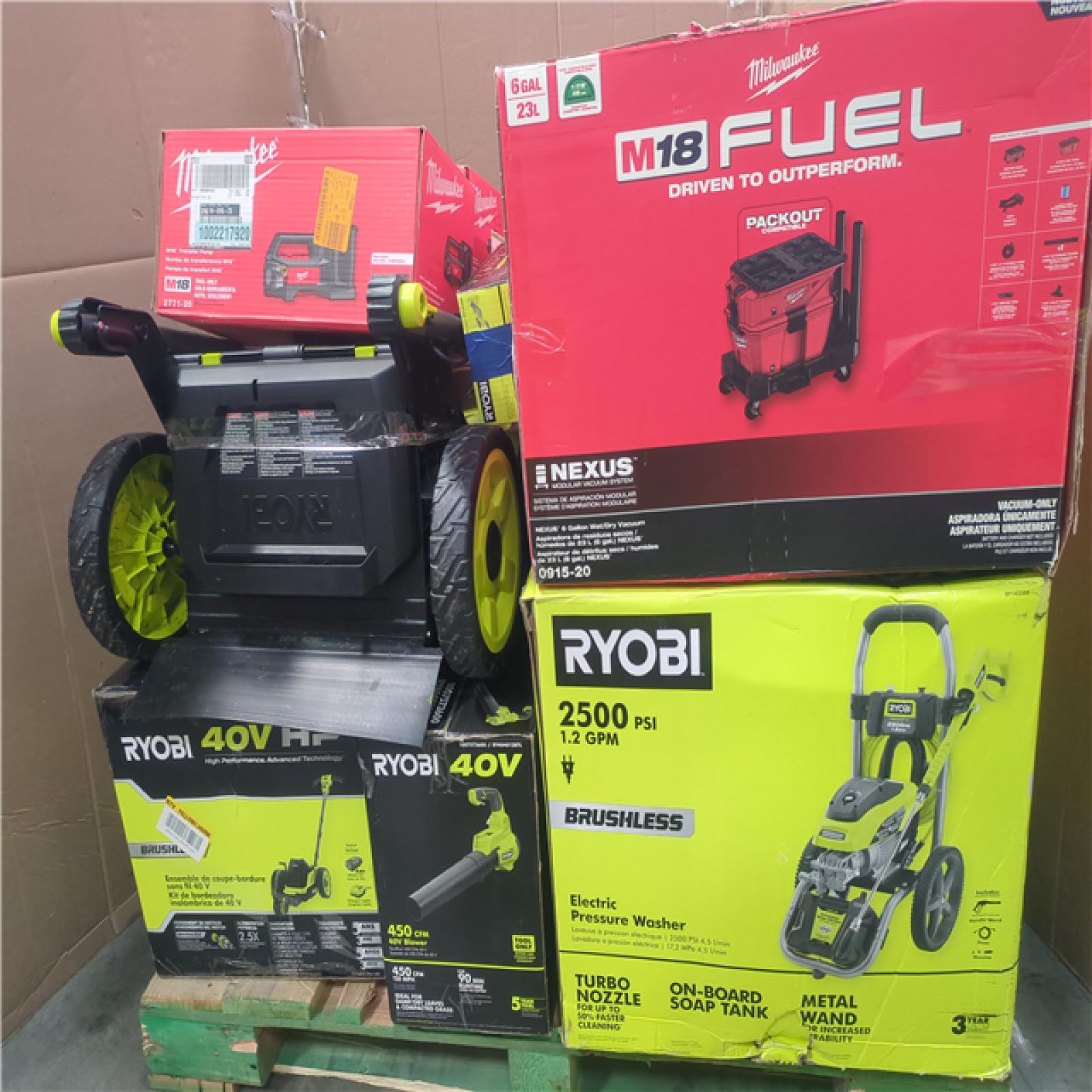 CALIFORNIA AS-IS TOOL PALLET