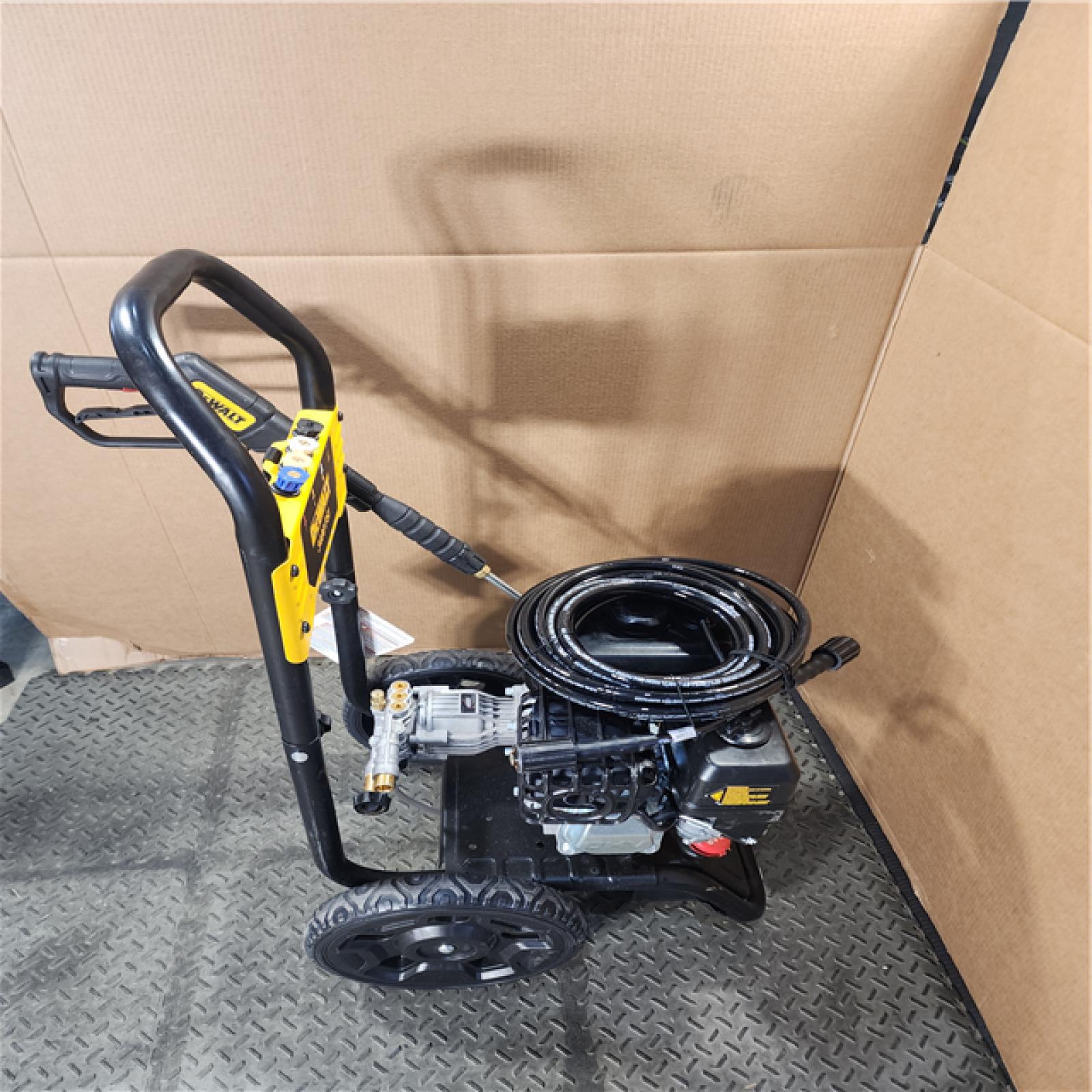 HOUSTON LOCATION - AS-IS DEWALT 3400 PSI 2.5 GPM Gas Cold Water Pressure Washer with 208cc Engine