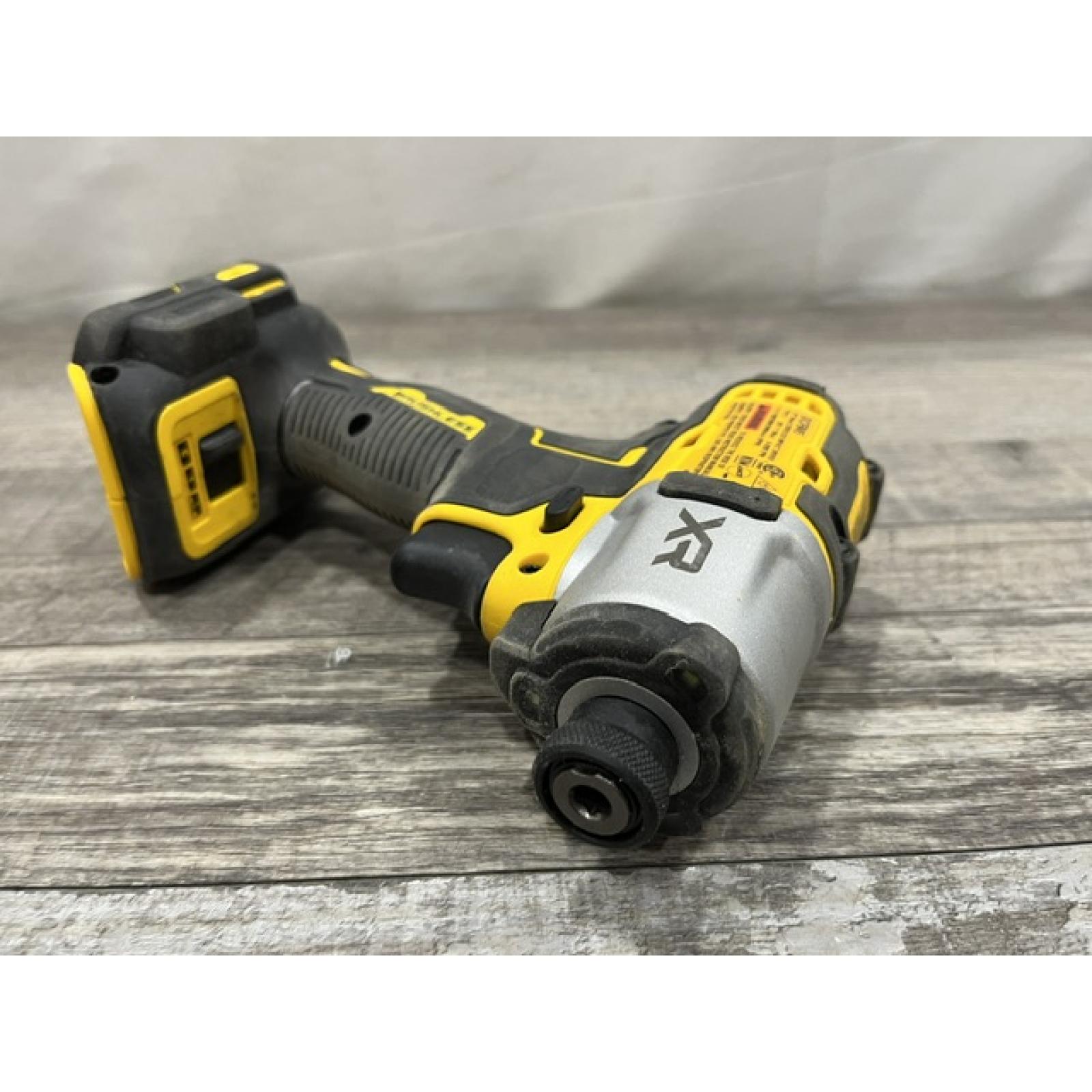 AS-IS DEWALT 20-Volt Maximum XR Cordless Brushless 1/4 in. 3-Speed Impact Driver (Tool-Only)