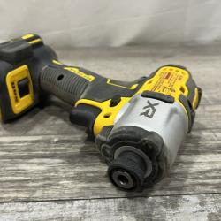 AS-IS DEWALT 20-Volt Maximum XR Cordless Brushless 1/4 in. 3-Speed Impact Driver (Tool-Only)