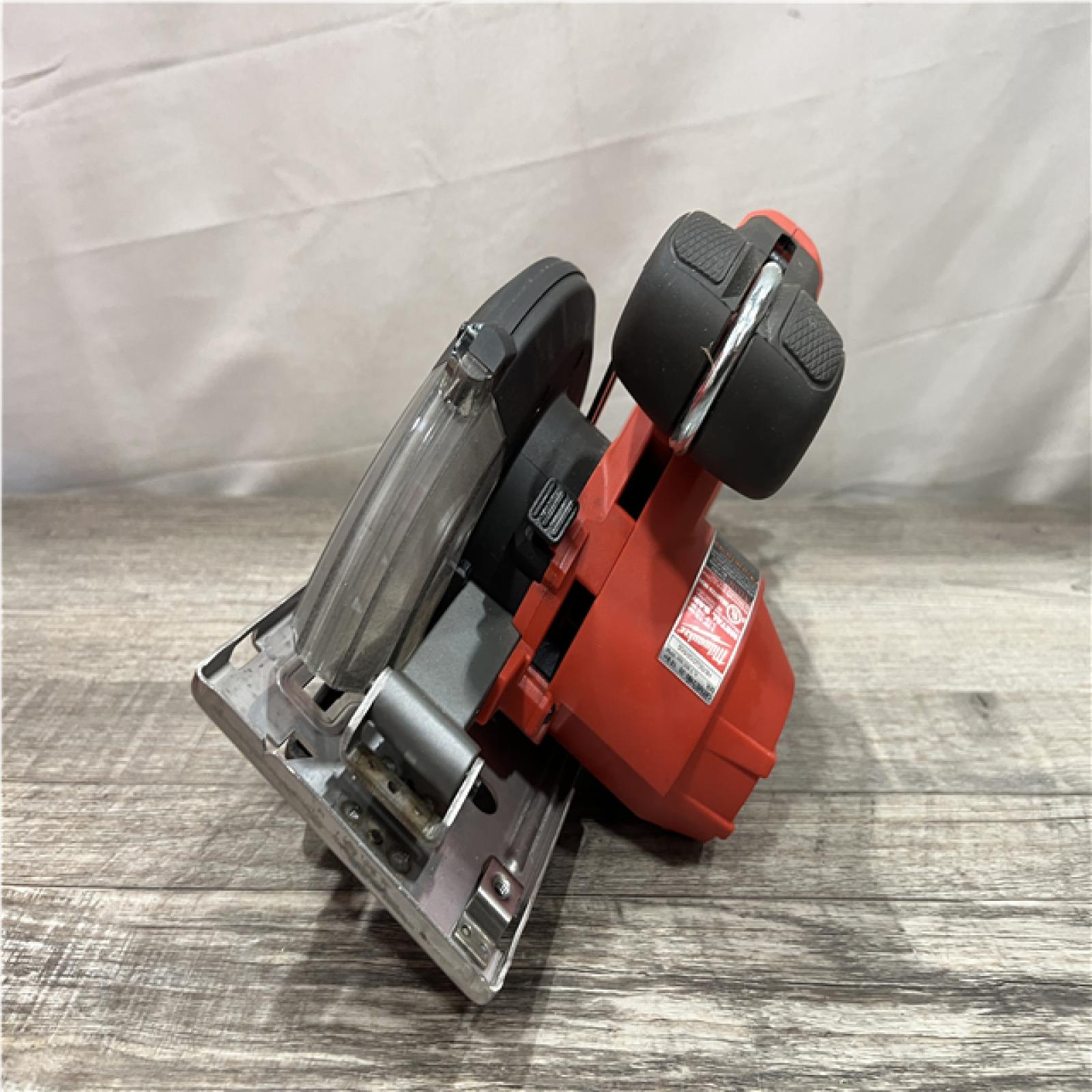 AS-IS Milwaukee  FUEL 18V Lithium-Ion Brushless Cordless Metal Cutting 5-3/8 in. Circular Saw (Tool-Only)