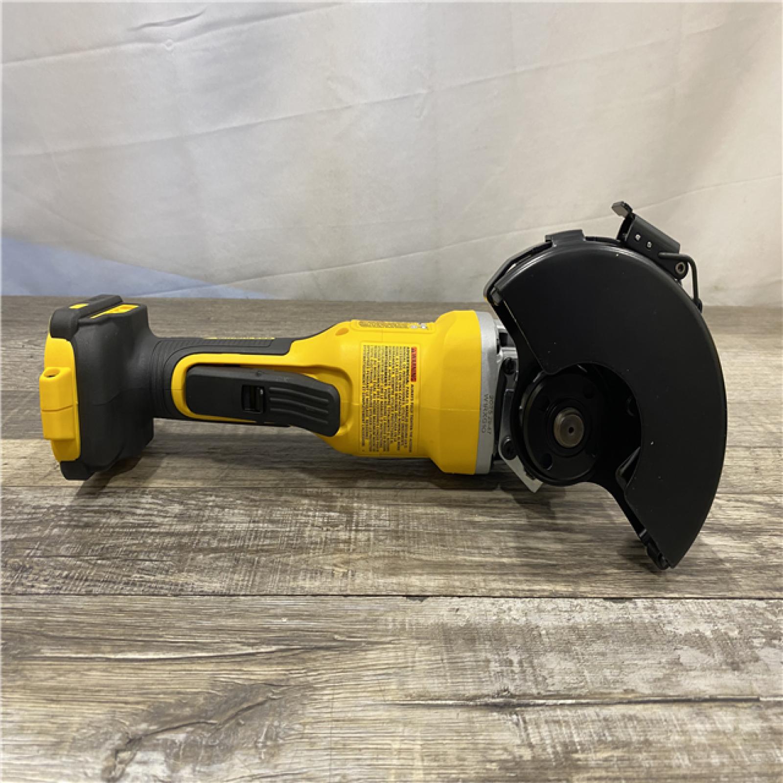 AS-IS DEWALT 20V MAX Cordless Brushless 4-1/2 in. Angle Grinder with Paddle Switch (Tool Only)