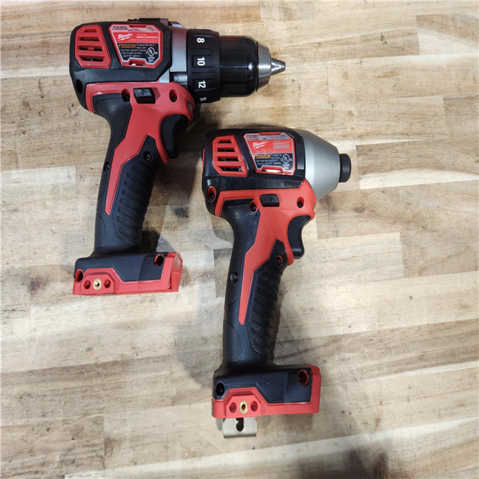 HOUSTON LOCATION - AS-IS Milwaukee FUEL 12V Lithium-Ion Brushless Cordless 1/2 in. Hammer Drill (Tool-Only)