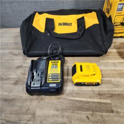 HOUSTON LOCATION - AS-IS DEWALT Roofing Nailer Cordless Kit w/ Battery & Charger