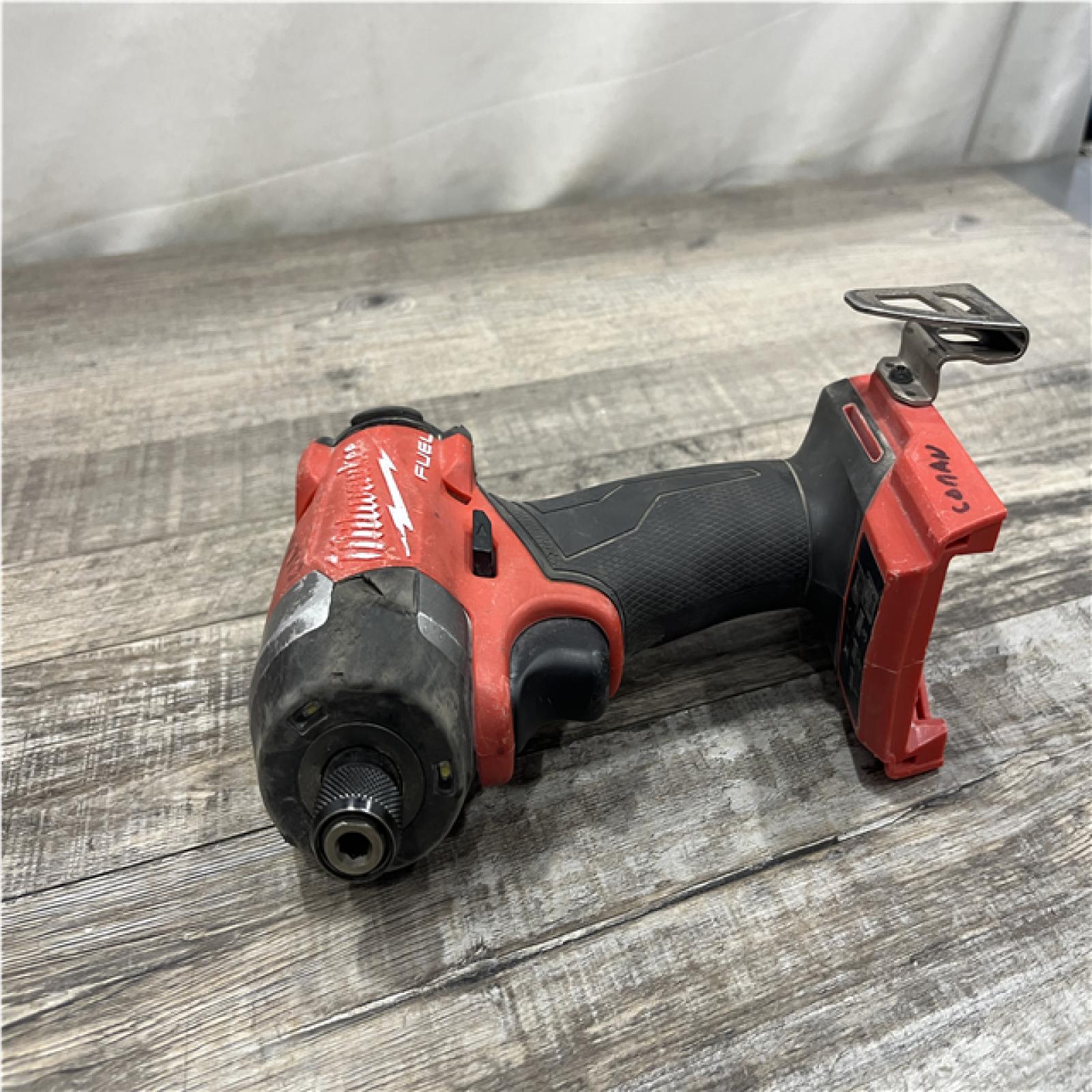 AS-IS Milwaukee FUEL 18V Lithium-Ion Brushless Cordless Hammer Drill and Impact Driver Combo Kit