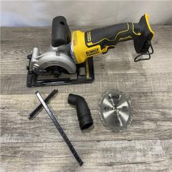 AS-IS DEWALT ATOMIC 20V MAX Cordless Brushless 4-1/2 in. Circular Saw (Tool Only)