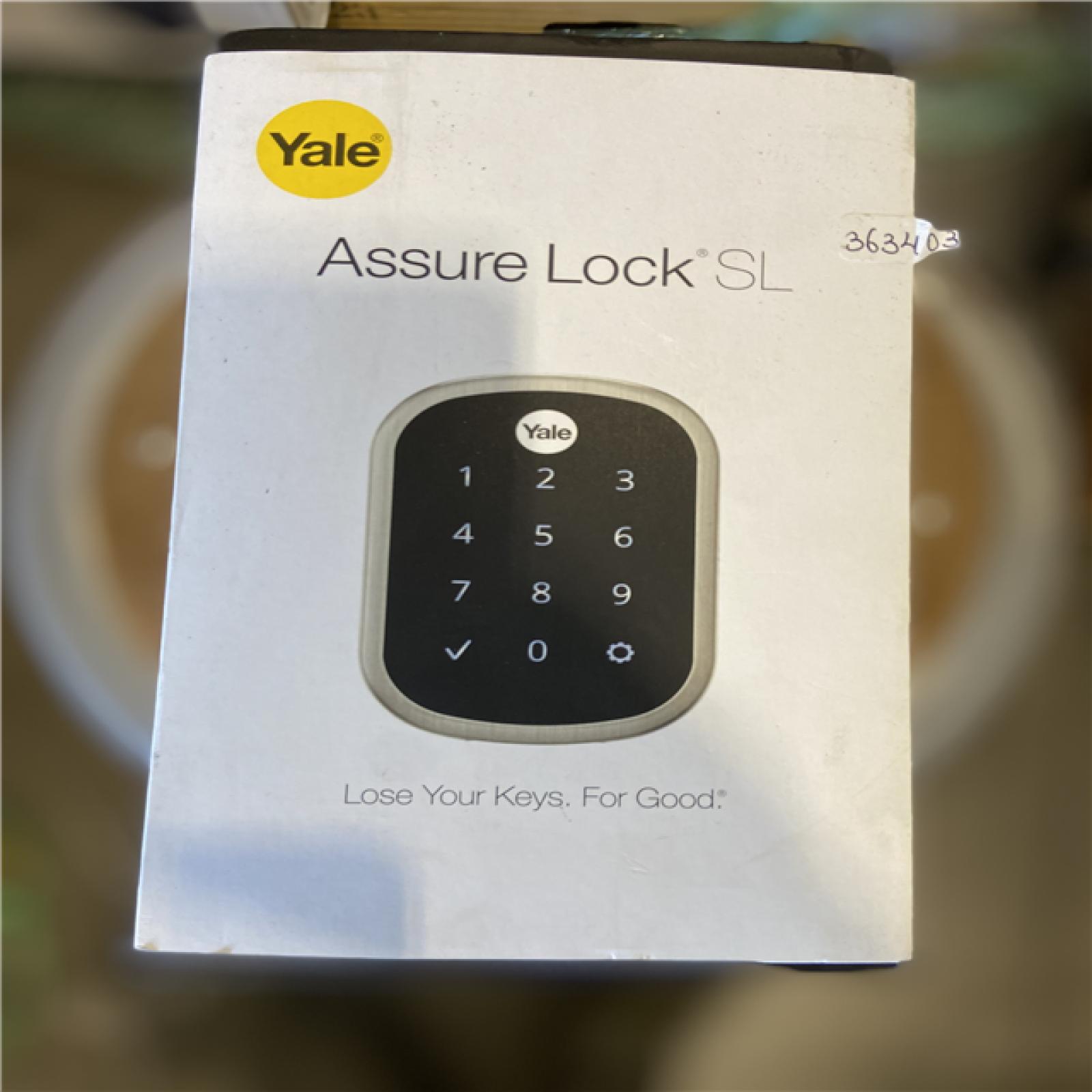 NEW! - Yale Assure Touchscreen Keypad Smart Lock Deadbolt  Satin Nickel