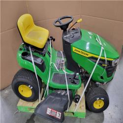 CALIFORNIA AS-IS JOHN DEERE S100 SIT DOWN RIDING LAWN MOWER