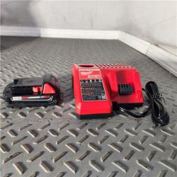 Houston Location AS IS - Milwaukee M18 Compact Brushless 1/4 Hex Impact Driver Kit In New Condition
