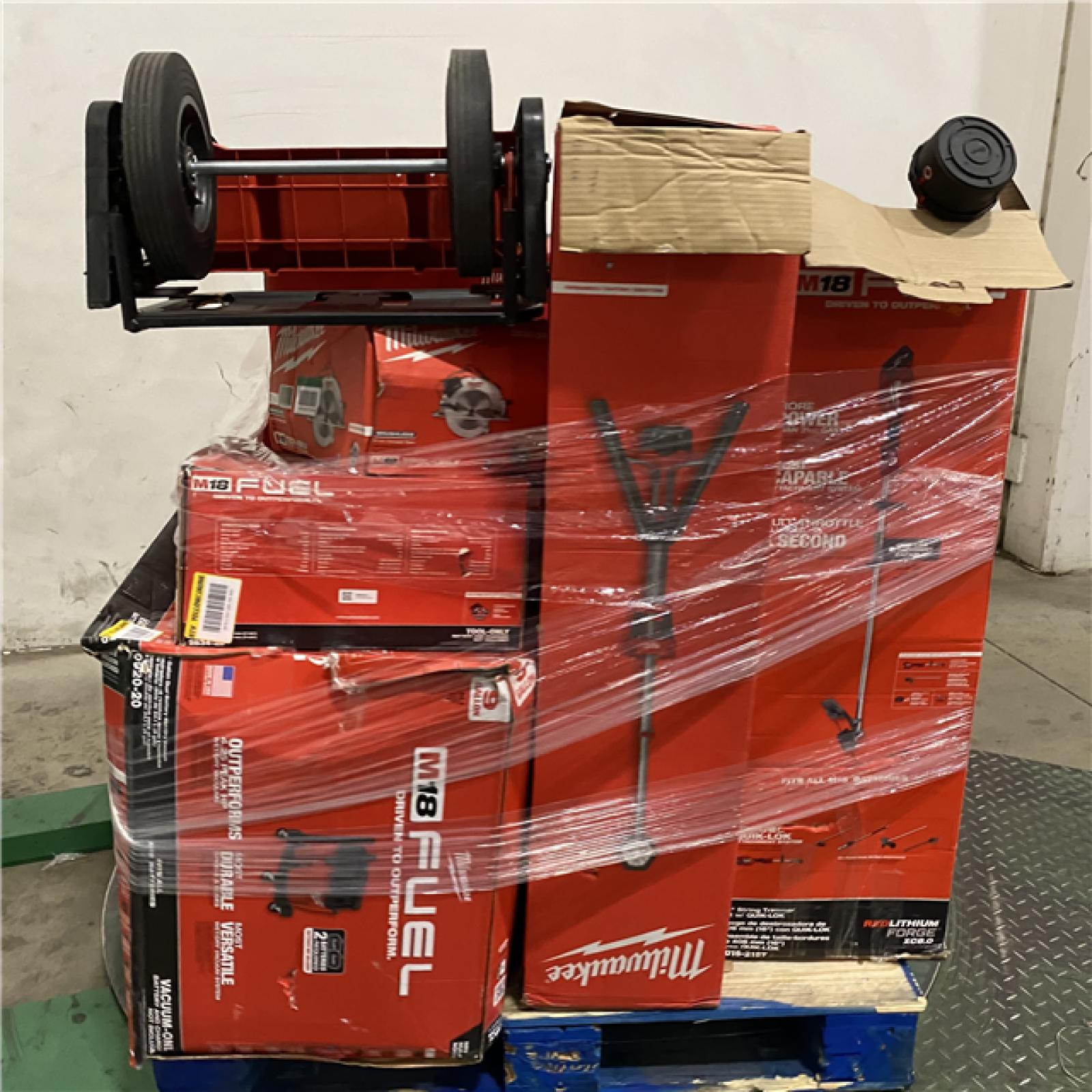 Dallas Location - As-Is MILWAUKEE Tool Pallet
