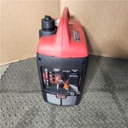 HOUSTON LOCATION - AS-IS 1500-Watt Recoil Start Gasoline Powered Ultra-Light Inverter Generator with 60cc OHV Engine and CO Sensor Shutdown