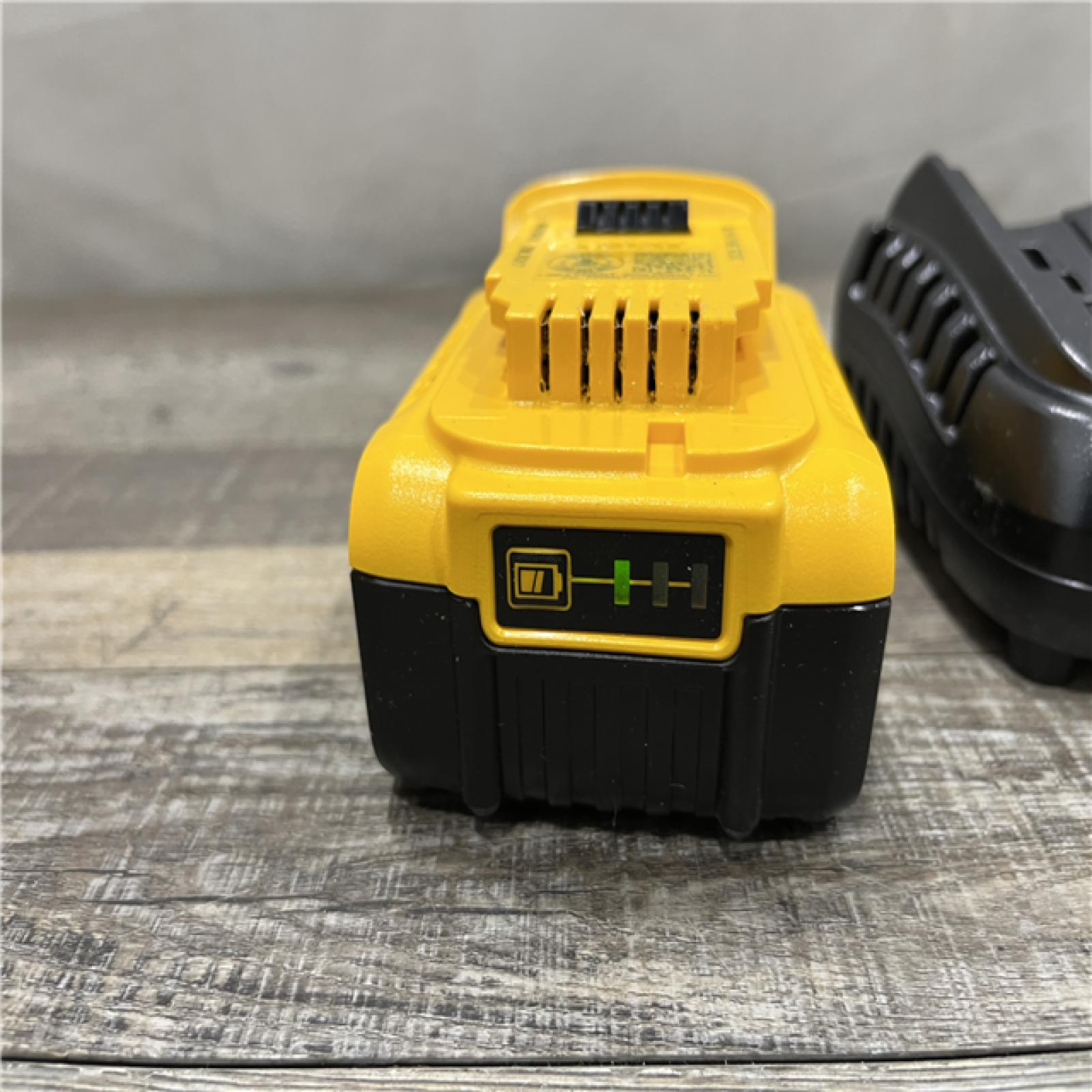 AS-IS DEWALT 20V MAX Lithium-Ion 5.0 Ah Battery and Charger