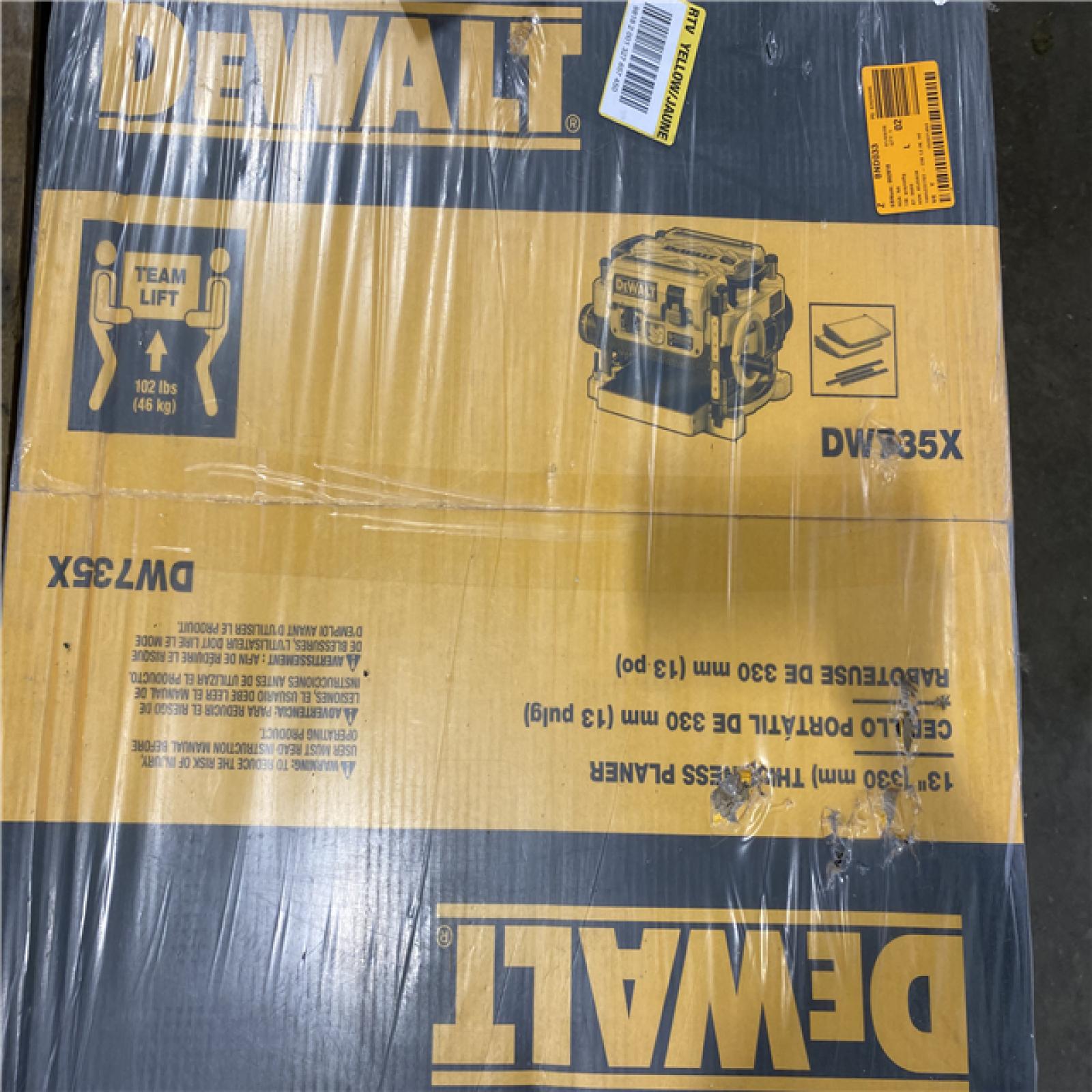 NEW- 15 Amp Corded 13 in. Heavy-Duty 2-Speed Bench Planer