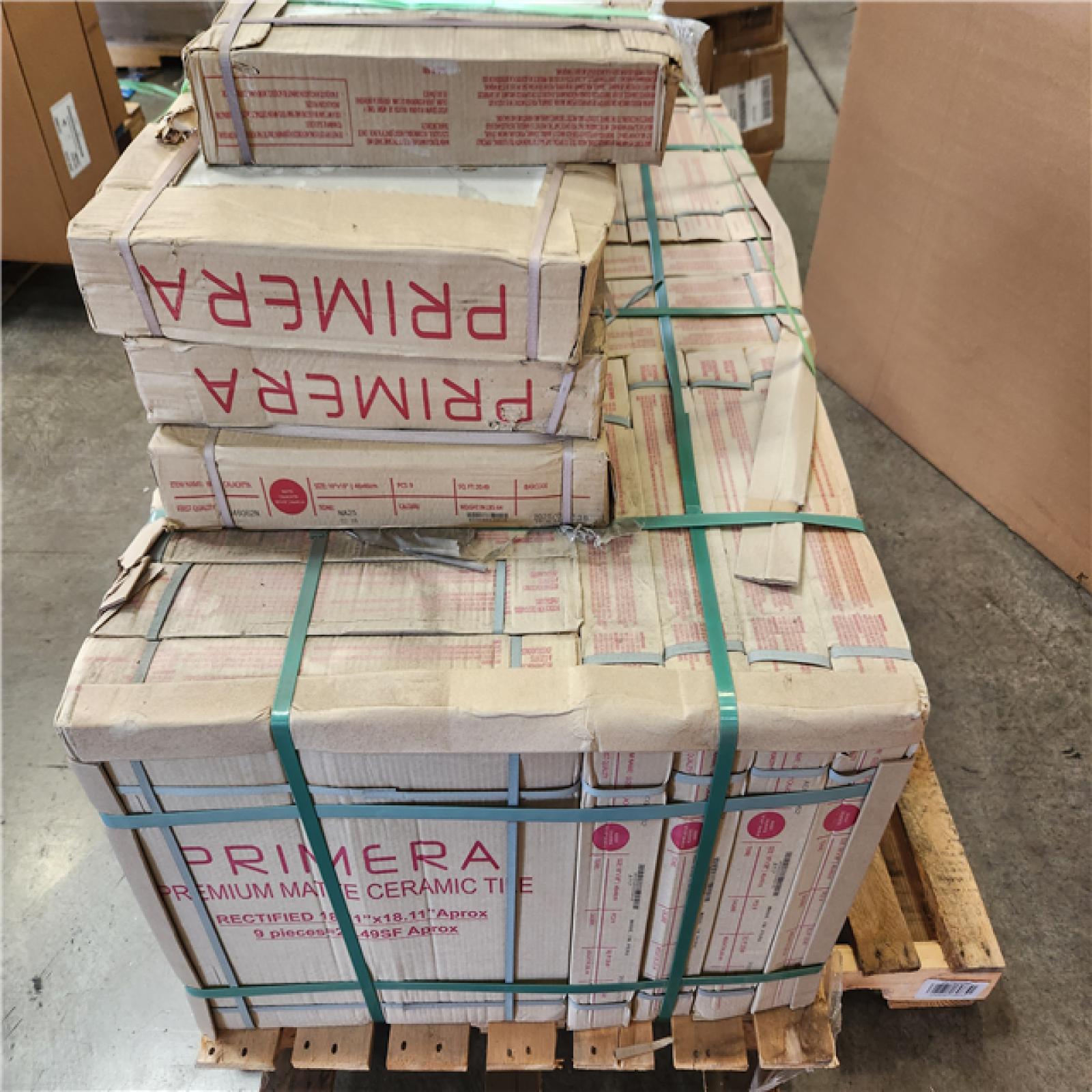 Phoenix NEW Matte Calcutta 18 in. x 18 in. Glazed Ceramic Floor and Wall Tile (553 sq. ft. (27 Case)