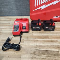 HOUSTON LOCATION - AS-IS Milwaukee FUEL 18V Lithium-Ion Brushless Cordless Hammer Drill and Impact Driver Combo Kit