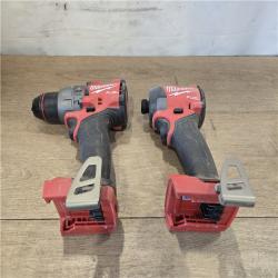 AS-IS Milwaukee FUEL 18V Cordless Hammer Drill and Impact Driver Combo Kit