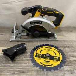 AS-IS DEWALT 20V MAX Cordless Brushless 6-1/2 in. Sidewinder Style Circular Saw (Tool Only)