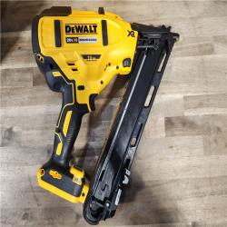 HOUSTON LOCATION - AS-IS DEWALT 20V MAX XR 15 Ga. Cordless 34 Deg Nailer 20 V