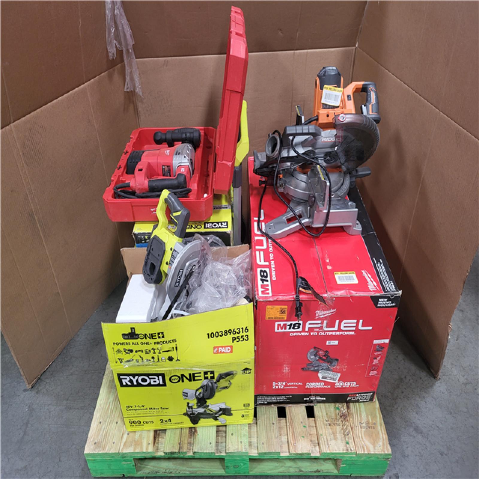 CALIFORNIA AS-IS TOOL PALLET