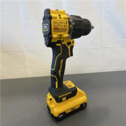 Like New! - DEWALT ATOMIC 20-Volt Lithium-Ion Cordless 1/2 in. Compact Hammer Drill Kit