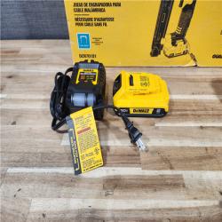 HOUSTON LOCATION - AS-IS DEWALT 20V MAX Lithium-Ion Cordless Cable Stapler Kit